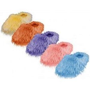 Furry Plush Closed Toe Women's House Slippers